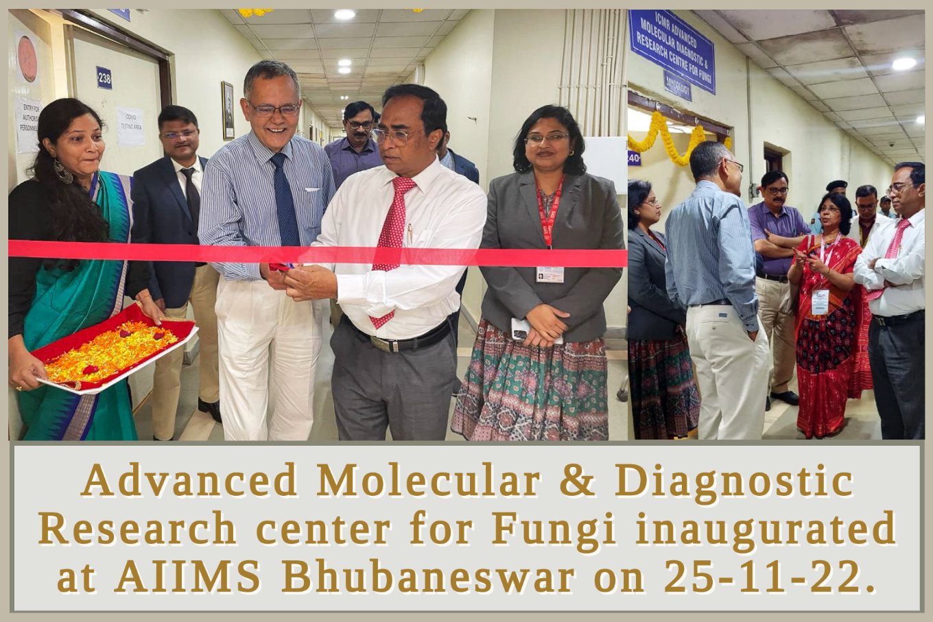 Inaguration of Advanced Molecular & Diagnostic Research Center for Fungi